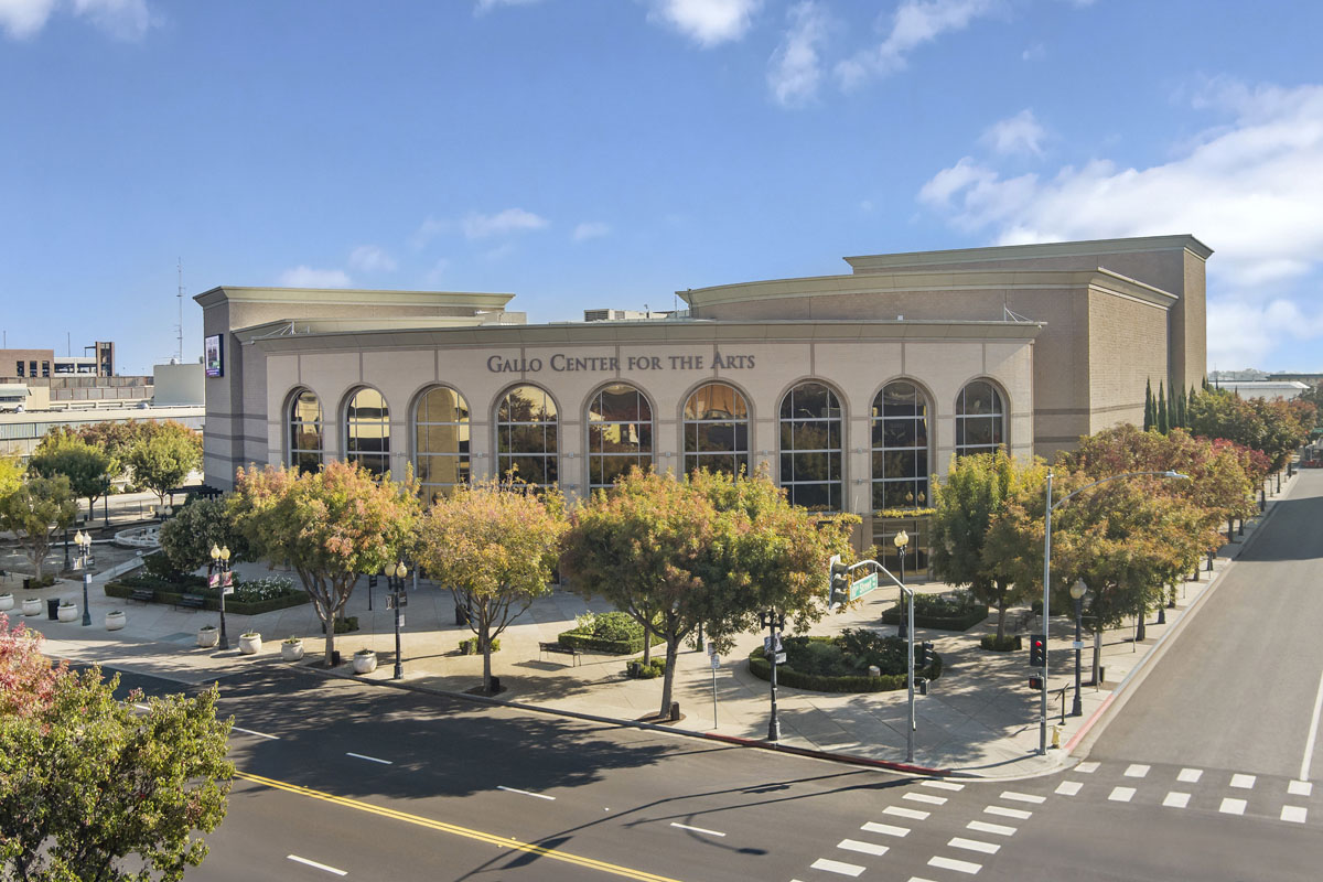 Short drive to Gallo Center for the Arts 