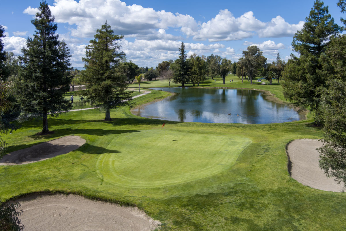 Short drive to Manteca Park Golf Course 