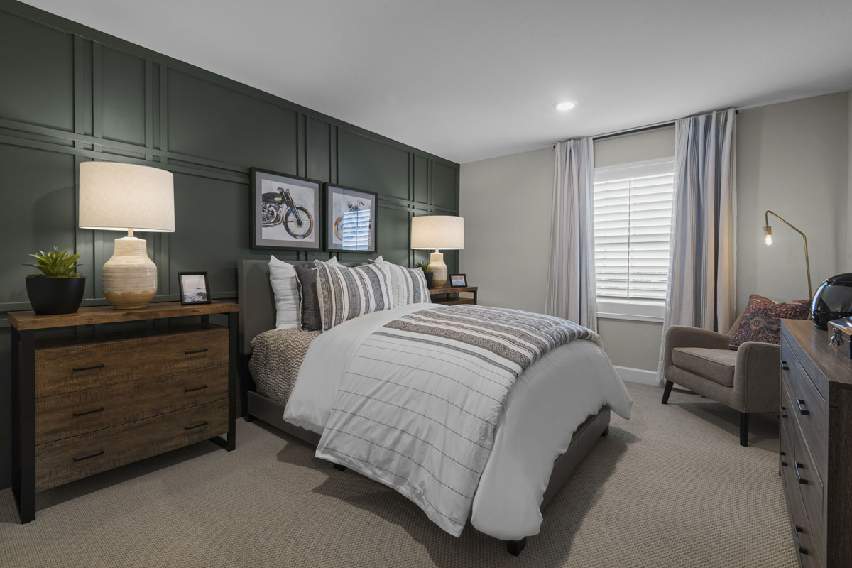 Large secondary bedrooms