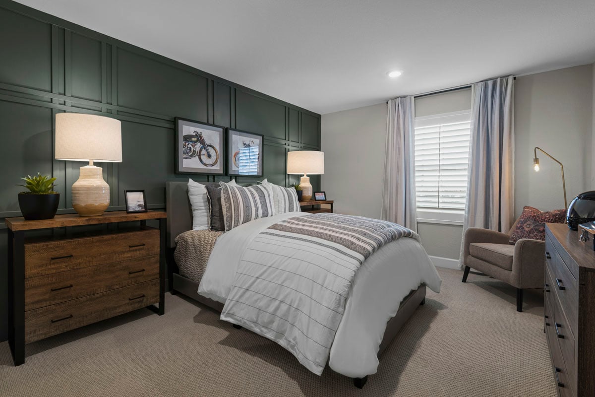 Large secondary bedrooms