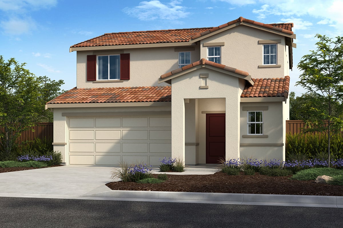 New Homes in Fresno , CA - Centrella Villas Plan 1704 Elevation E