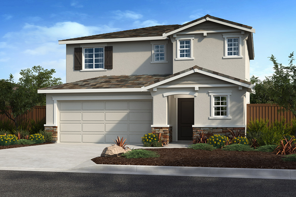 New Homes in Fresno , CA - Centrella Villas Plan 1704 Elevation D