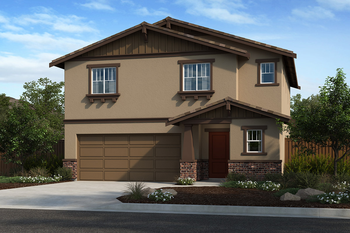 New Homes in 6542 E. Madison Ave, CA - Plan 1892 Modeled