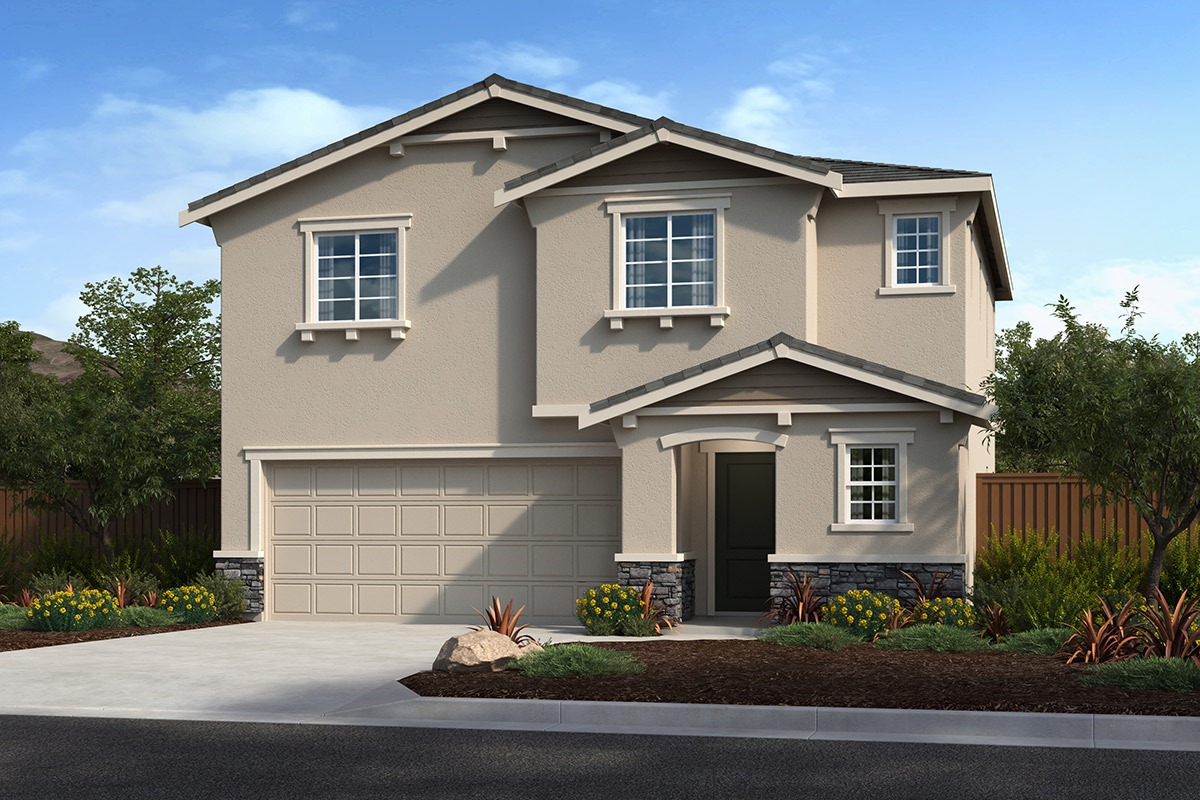 New Homes in Fresno , CA - Centrella Villas Plan 1892 Elevation D