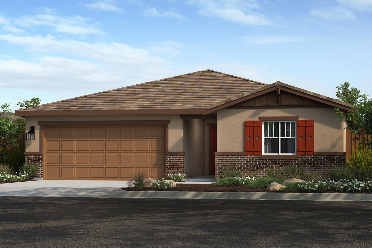 New Homes in Clovis, CA - Cielo Ranch 5000s Plan 1586 Elevation B