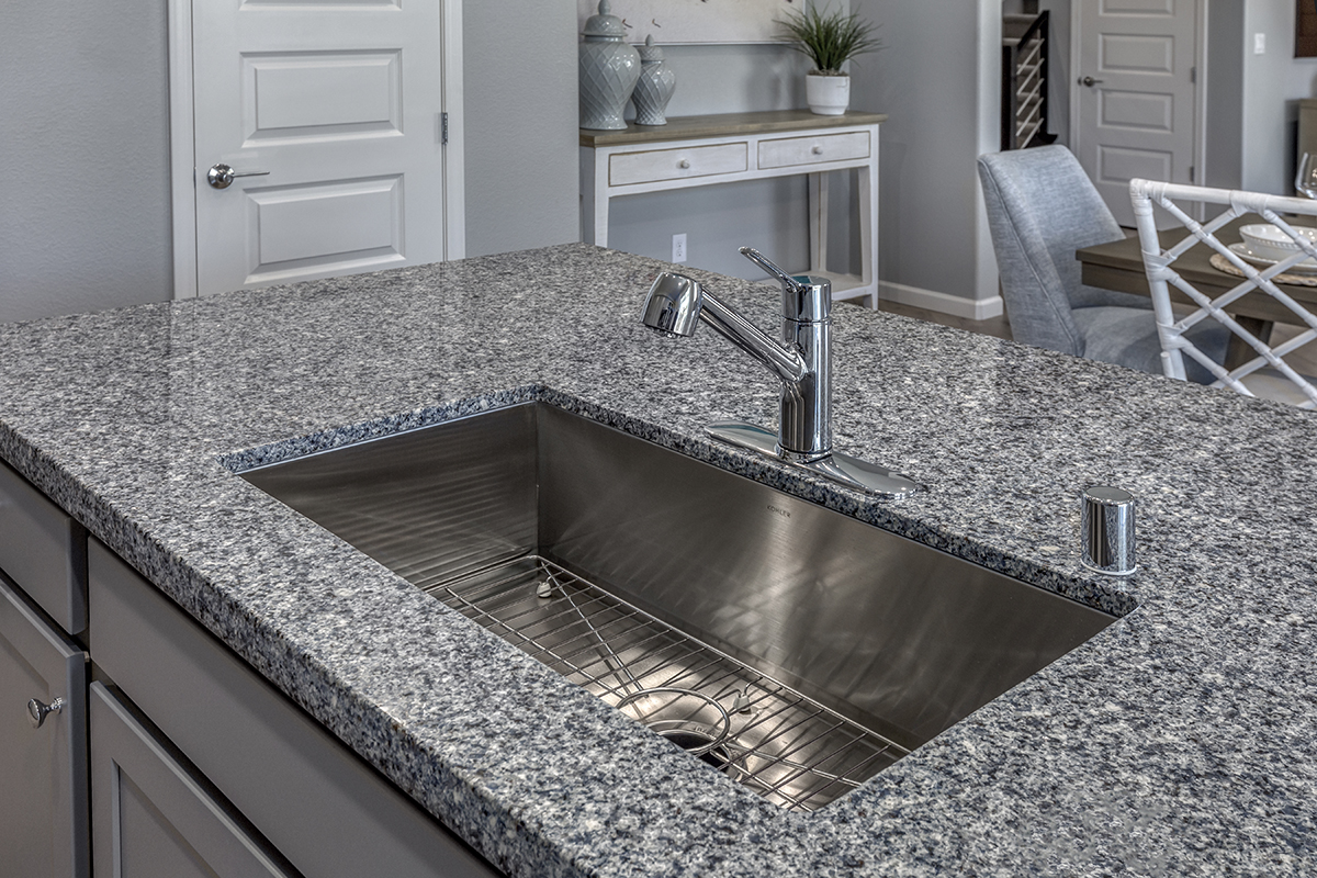 Stainless-steel sink