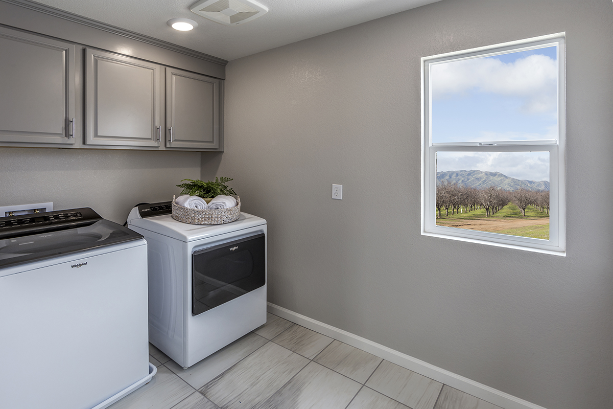 Dedicated laundry room 