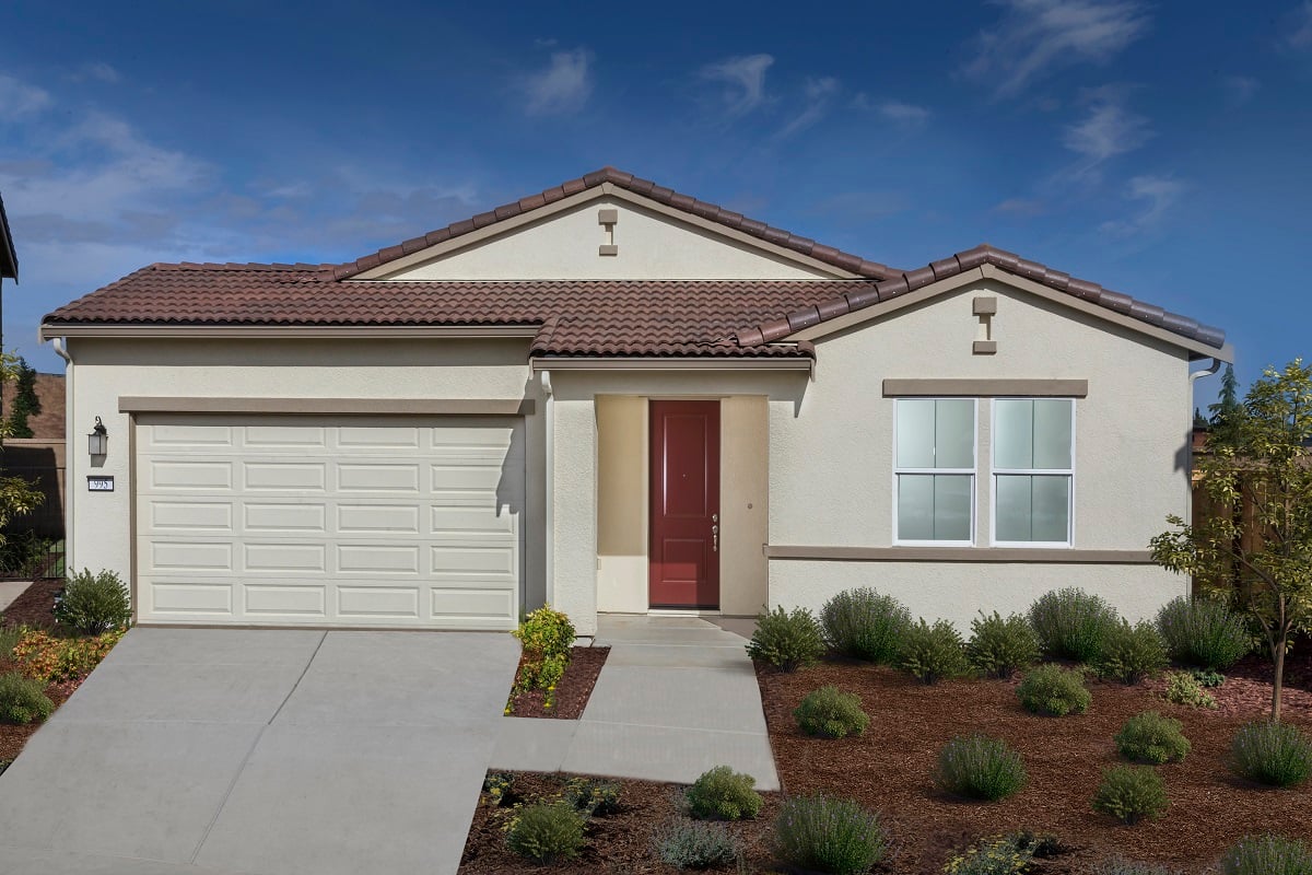 KB model home in Fresno, CA