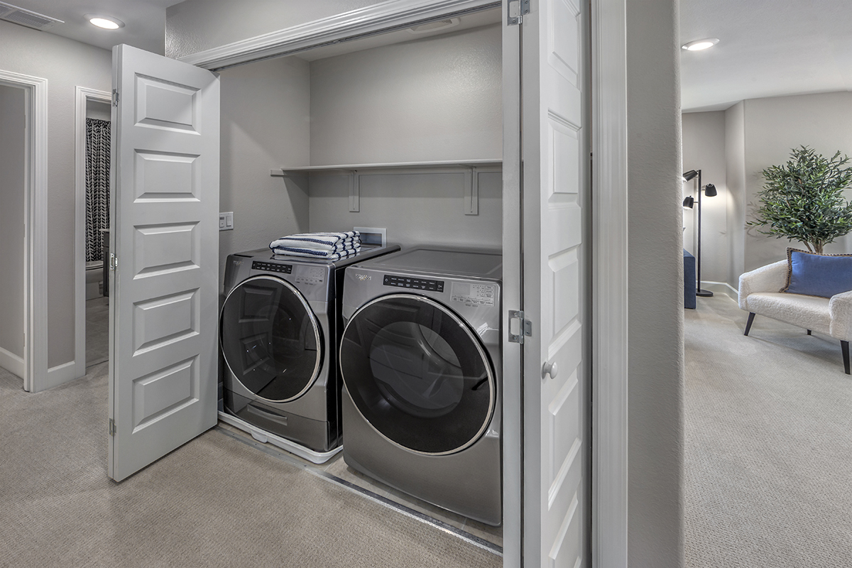 Dedicated laundry room