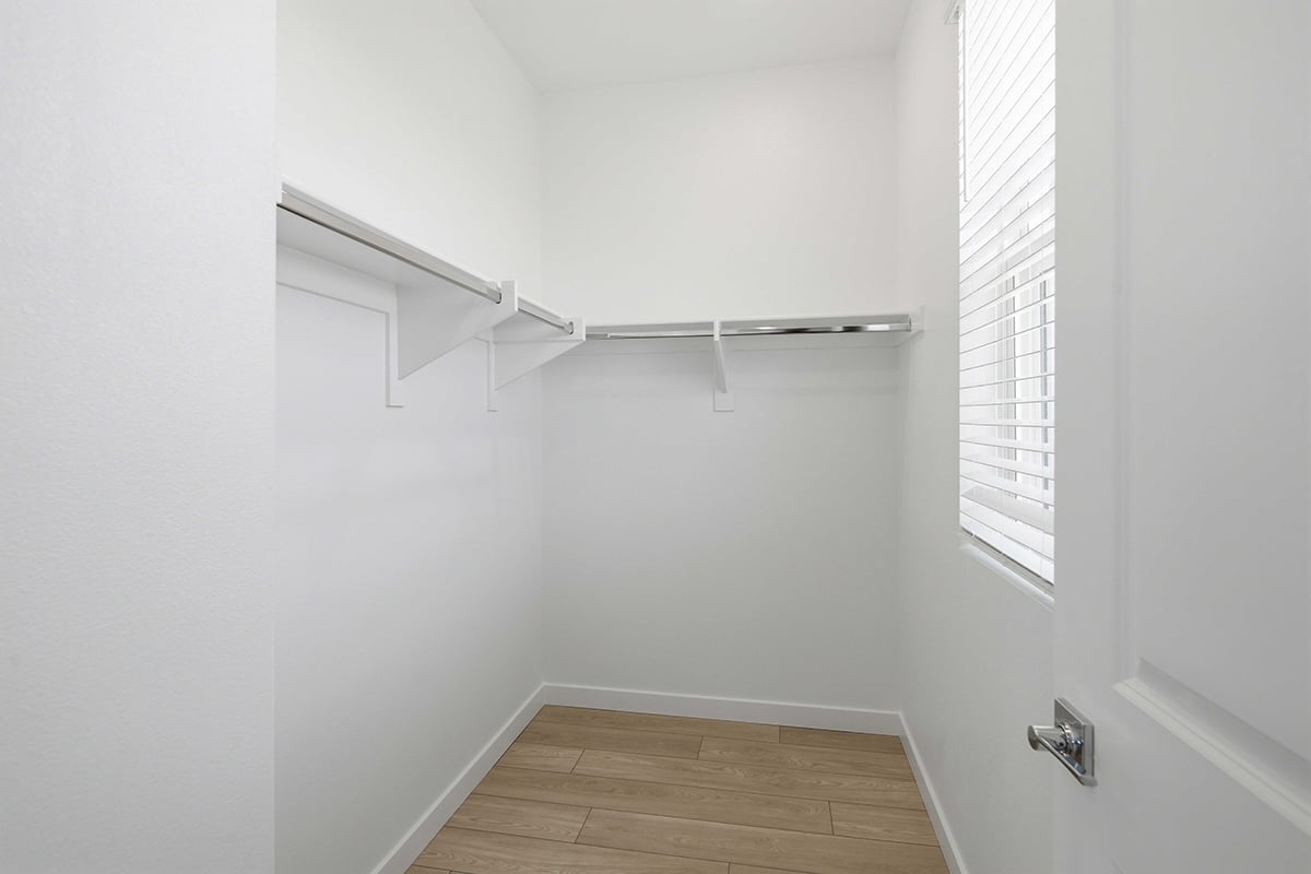 Primary walk-in closet