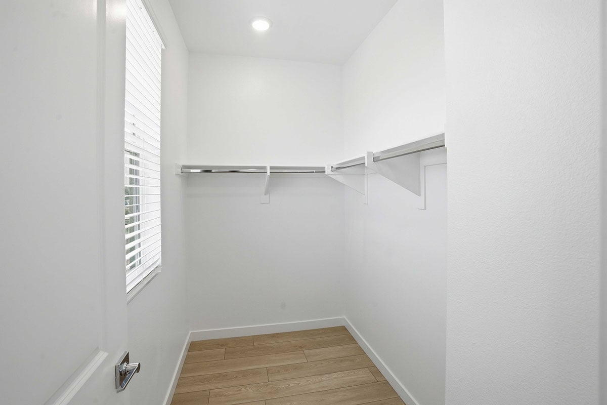 Primary walk-in closet