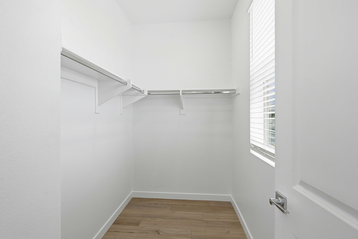 Primary walk-in closet