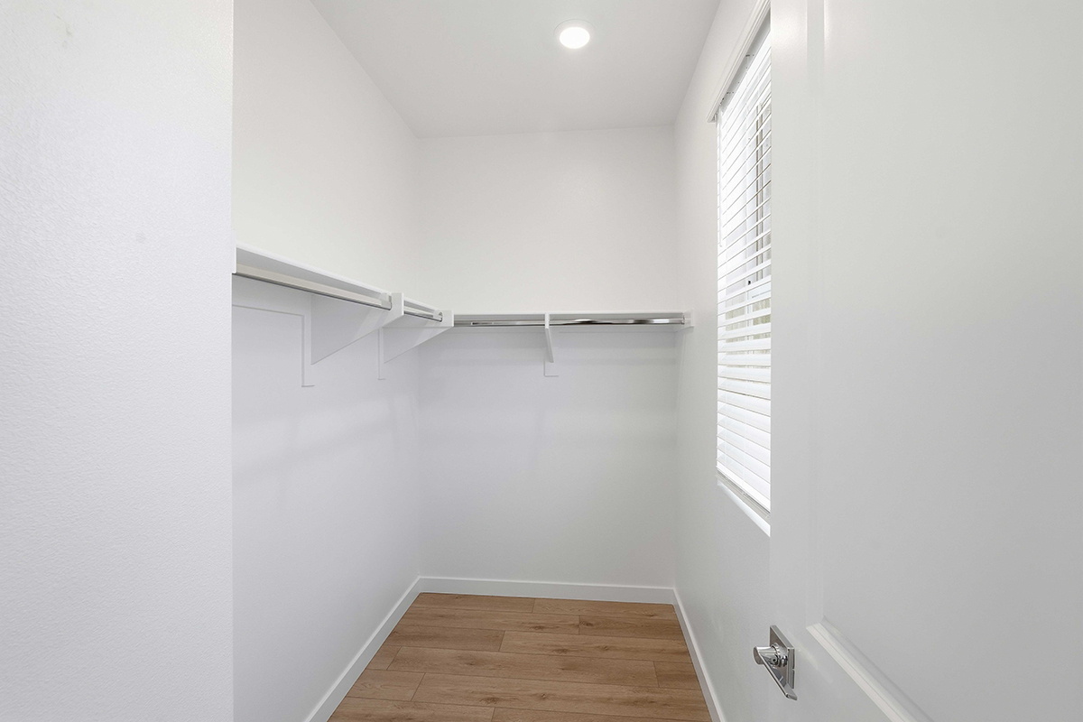 Primary walk-in closet