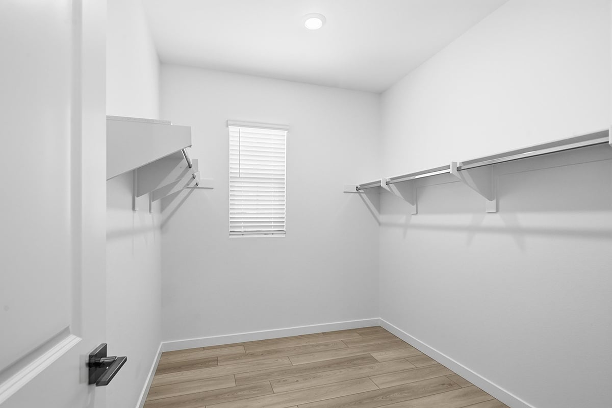 Primary walk-in closet