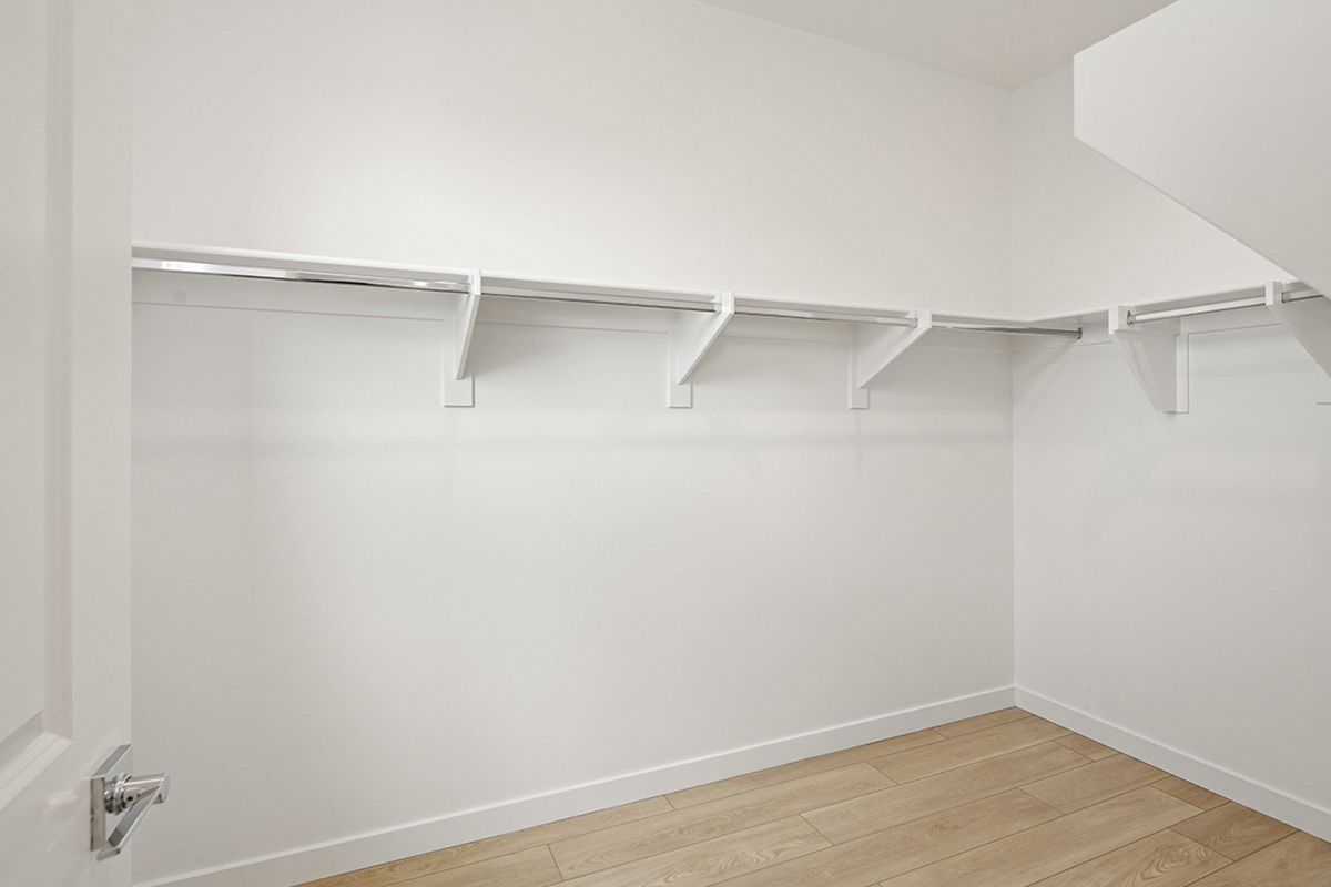 Primary walk-in closet