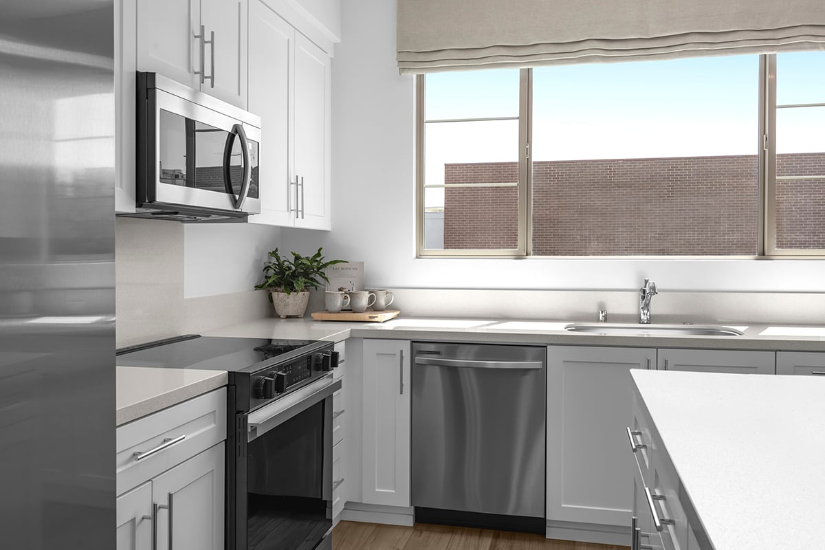 Stainless steel appliances