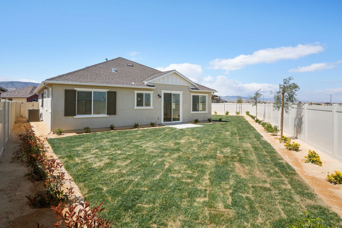 Rear exterior