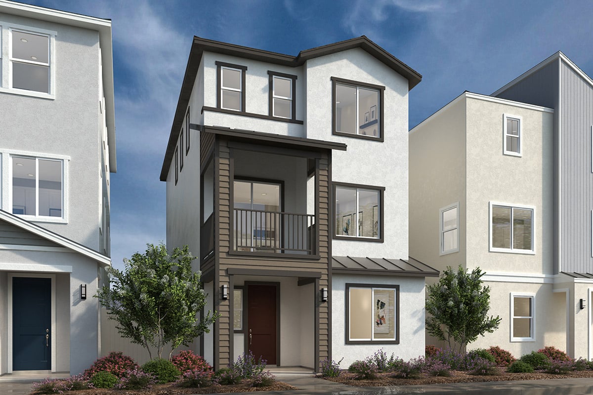 Exterior C with balcony
