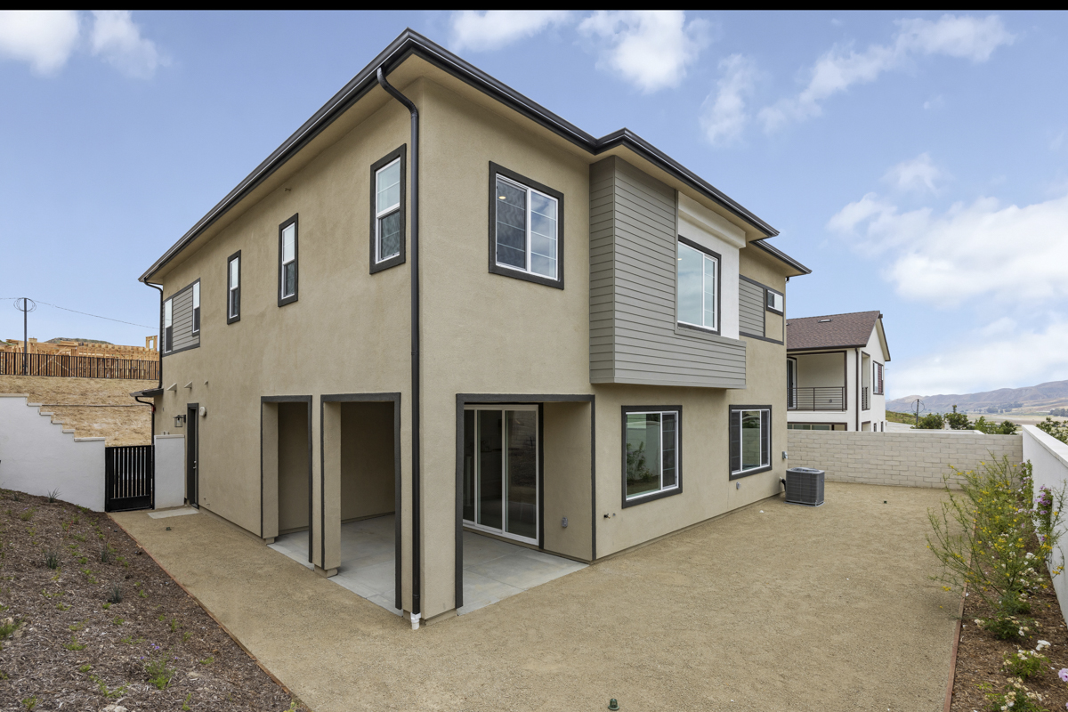 Rear exterior