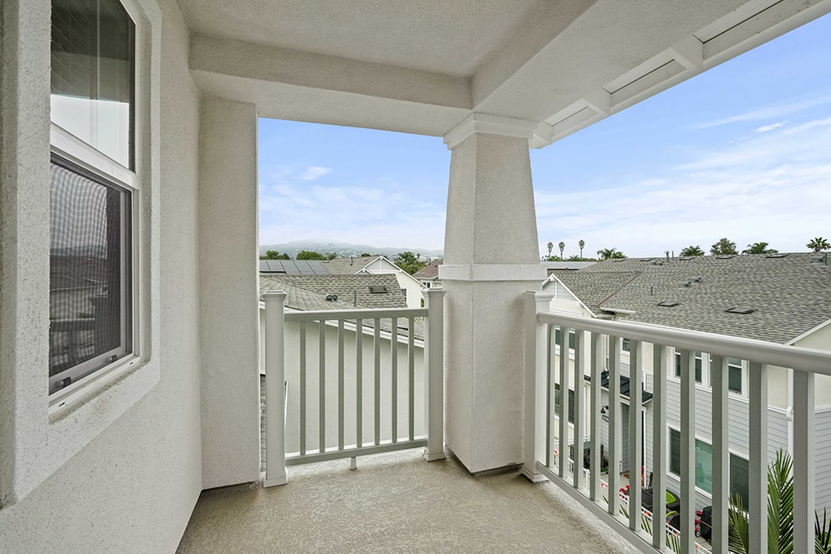 Covered patio