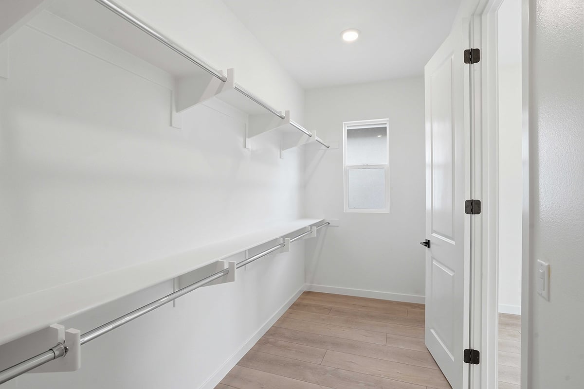 Primary walk-in closet