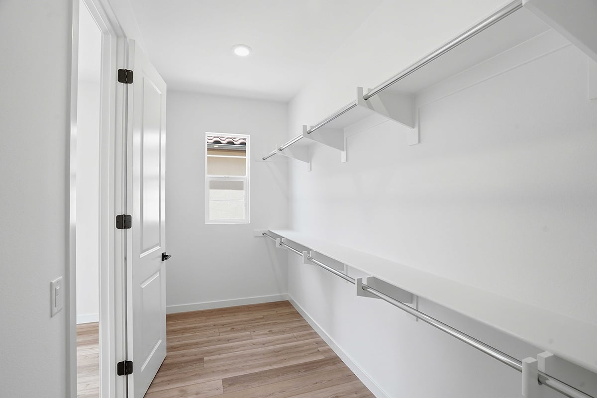 Primary walk-in closet