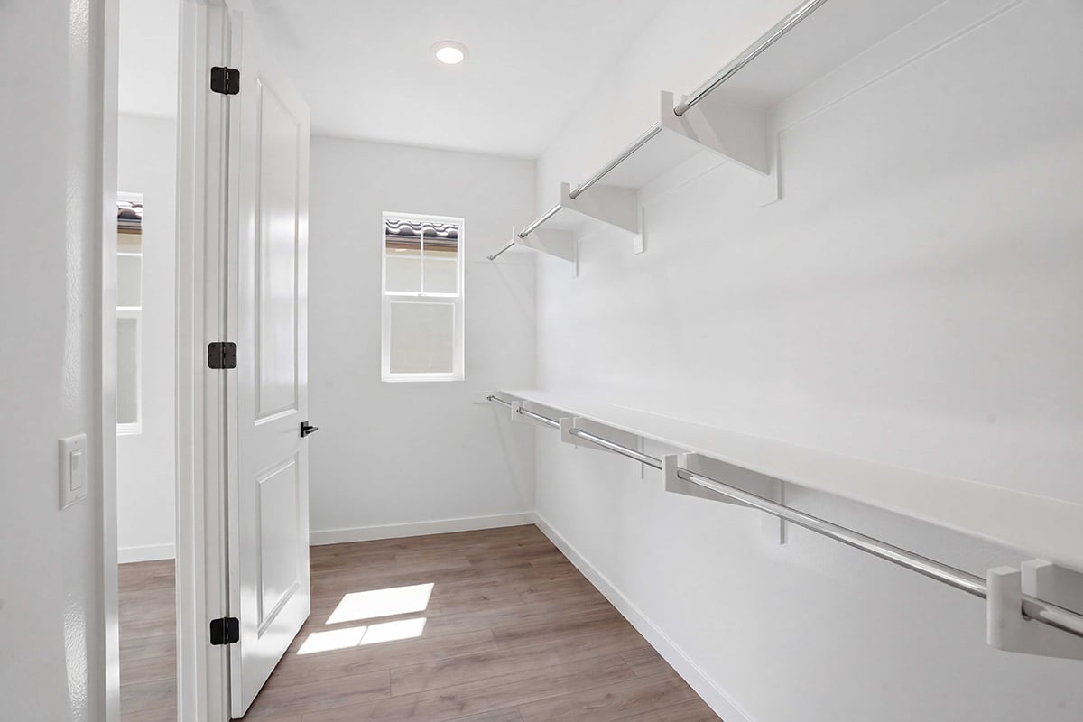 Primary walk-in closet