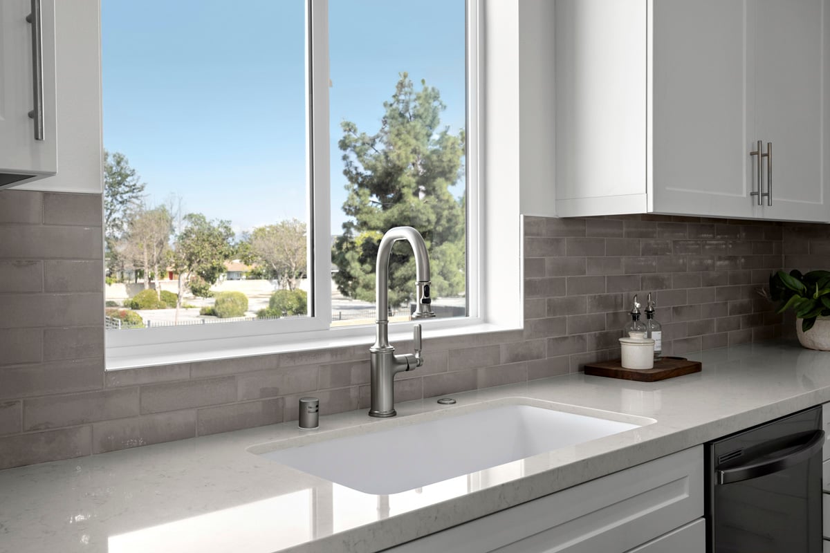 Upgraded kitchen faucet