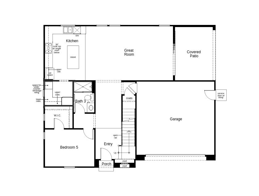 First floor