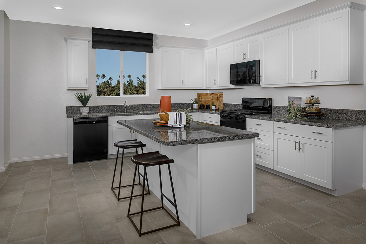New Homes in Inglewood, CA - Axis at Grace Park Plan 2021 Kitchen