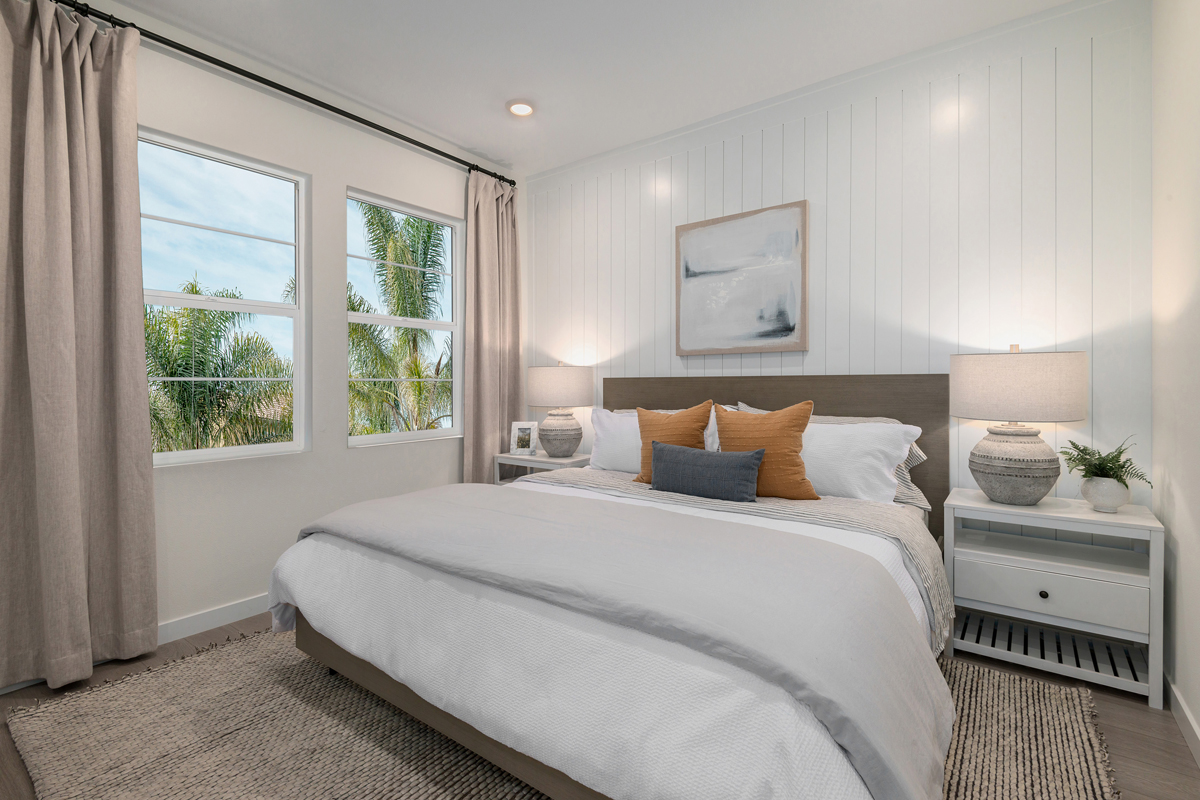 New Homes in Arcadia, CA - Lotus Plan 1358 Primary Bedroom
