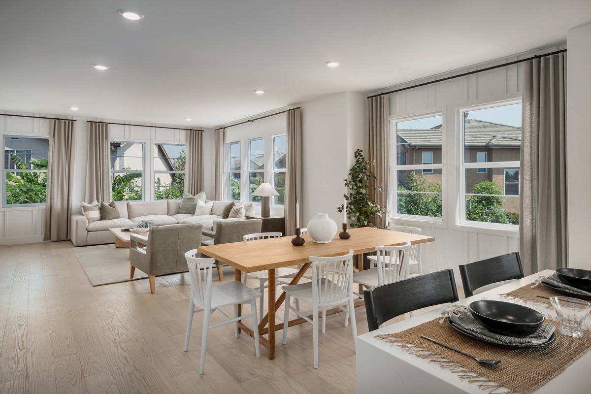 New Homes in Arcadia, CA - Lotus Plan 1970 Great Room
