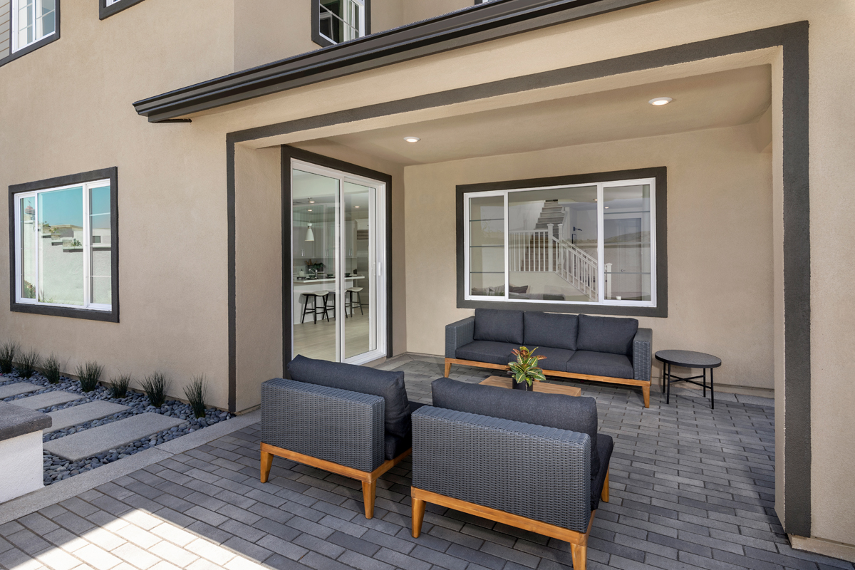 New Homes in Valencia, CA - Sage at Valencia Plan 2362 Patio