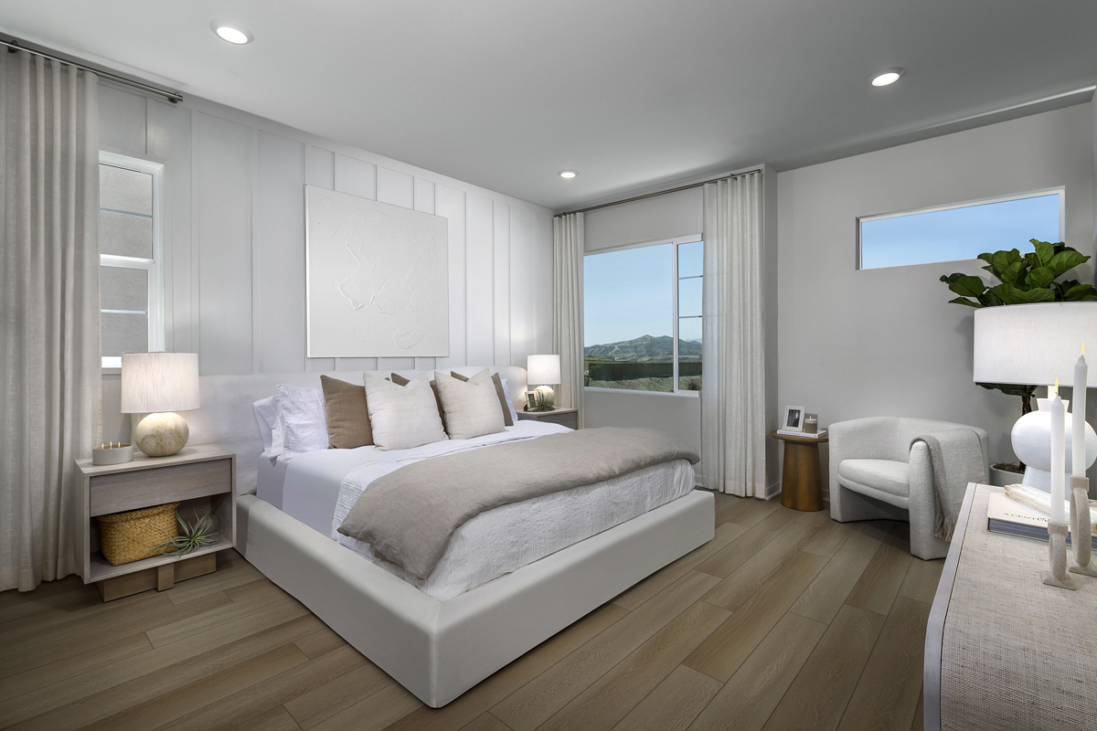 New Homes in Valencia, CA - Vesper at Valencia Plan 1764 Primary Bedroom