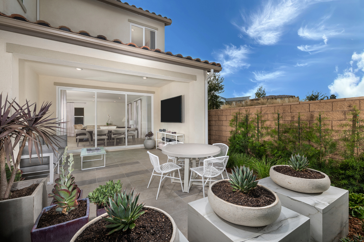 New Homes in San Pedro, CA - Westport at Ponte Vista Plan 2287 Patio