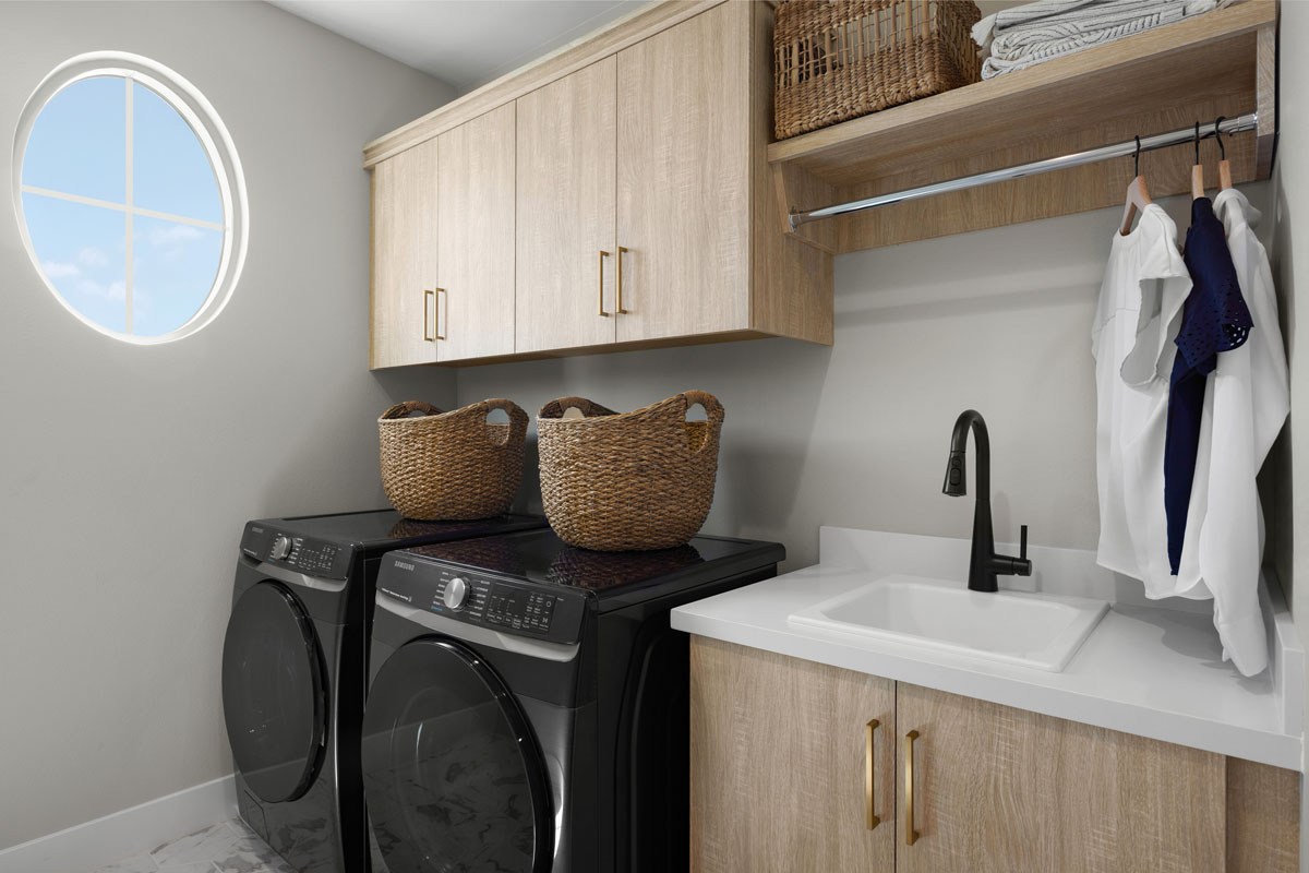 Laundry room sink