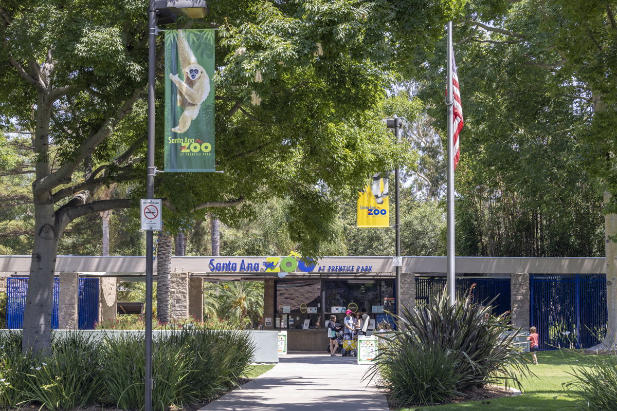 Near Santa Ana Zoo