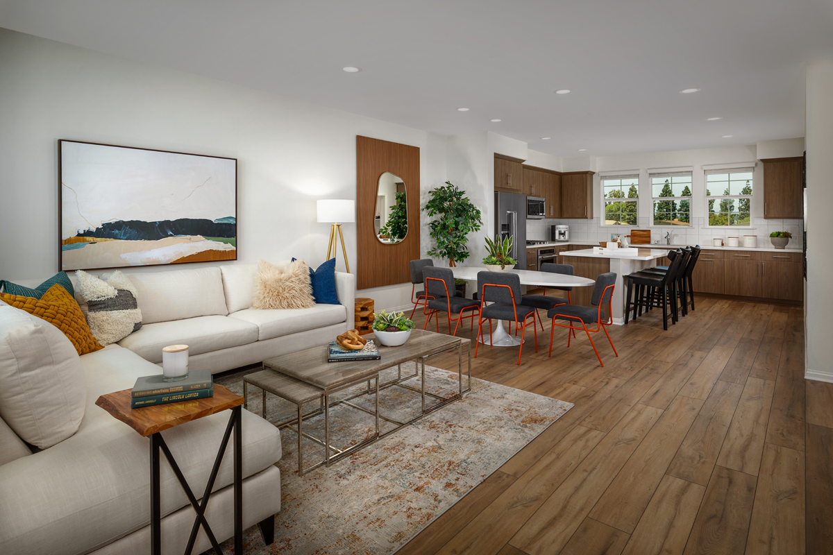 New Homes in Buena Park, CA - Magnolia Square Plan 1778 Great Room