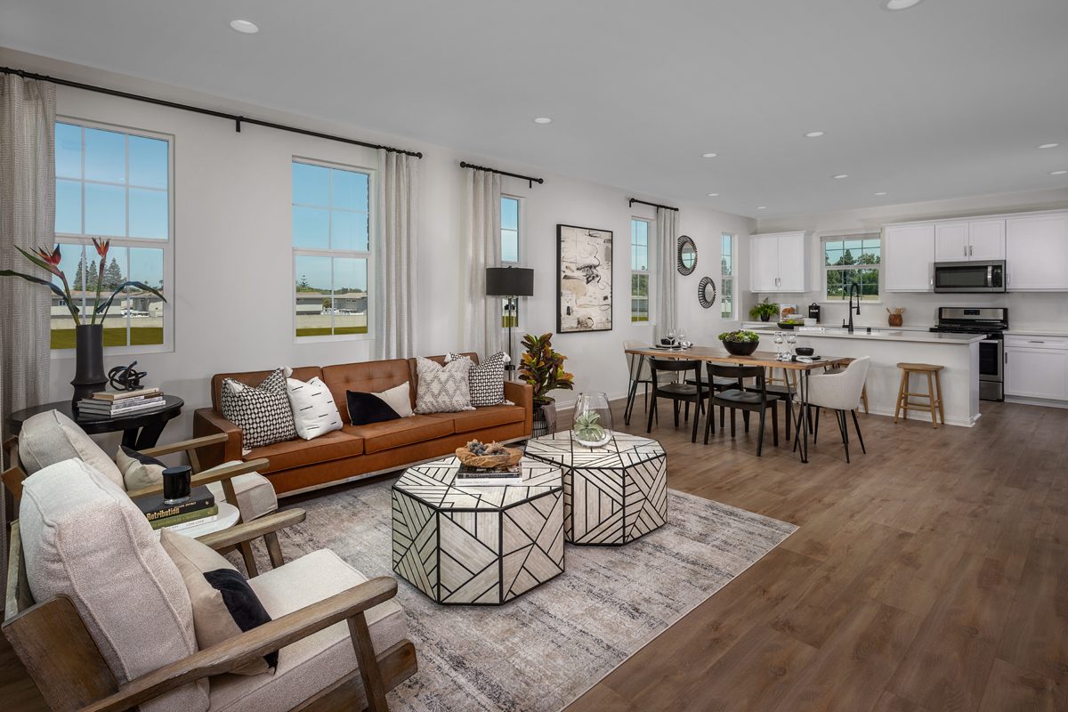 New Homes in Buena Park, CA - Magnolia Square Plan 1844 Great Room