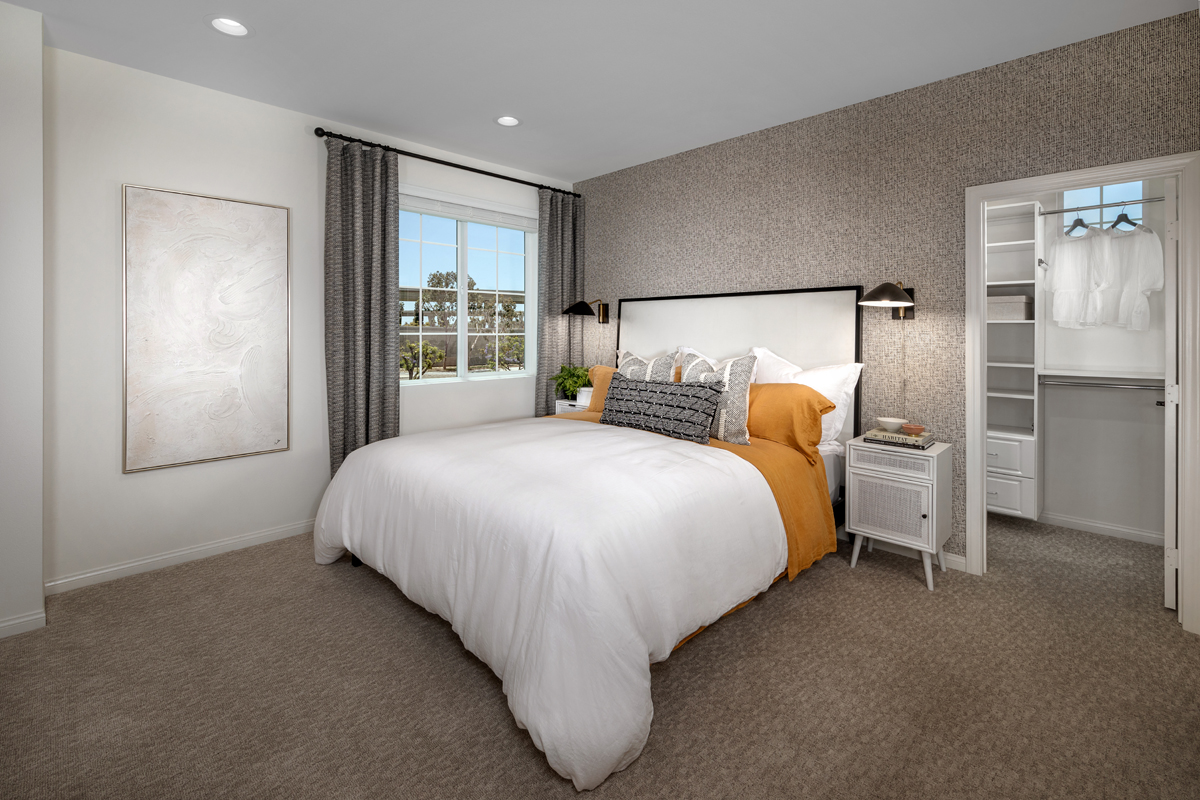 New Homes in Buena Park, CA - Magnolia Square Plan 1844 Primary Bedroom