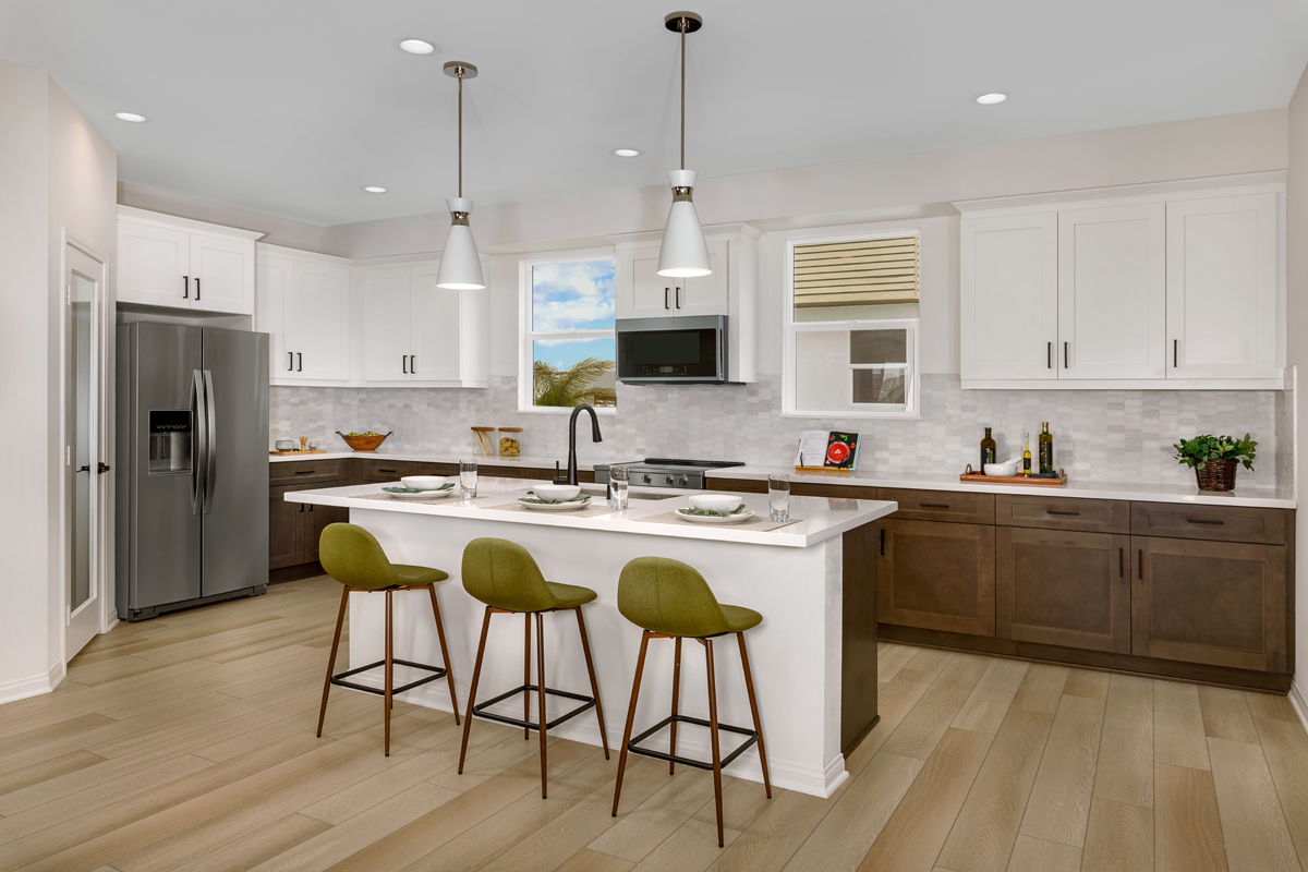 New Homes in Santa Ana, CA - Row Homes at Lacy Crossing Plan 2243 Kitchen