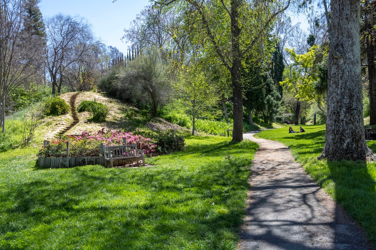 Short drive UCR Botanical Gardens