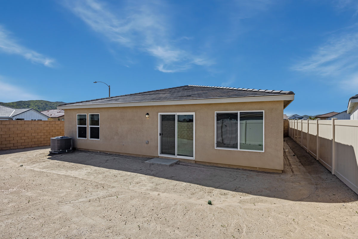 Rear yard