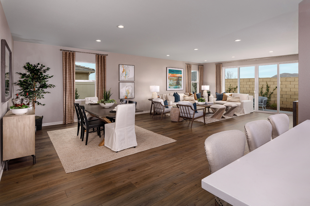 New Homes in Winchester, CA - Autumn Creek Plan 2035 Great Room