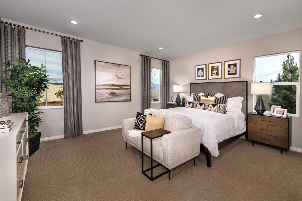 New Homes in Winchester, CA - Autumn Creek Plan 2387 Primary Bedroom
