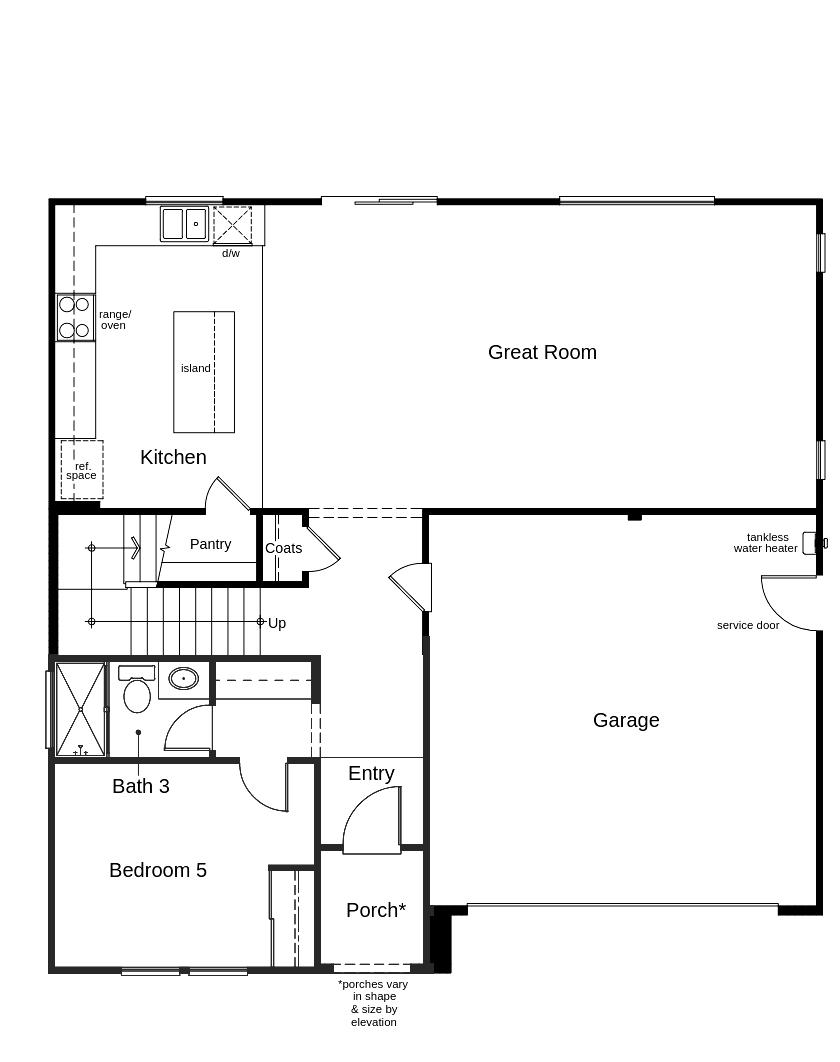 First floor