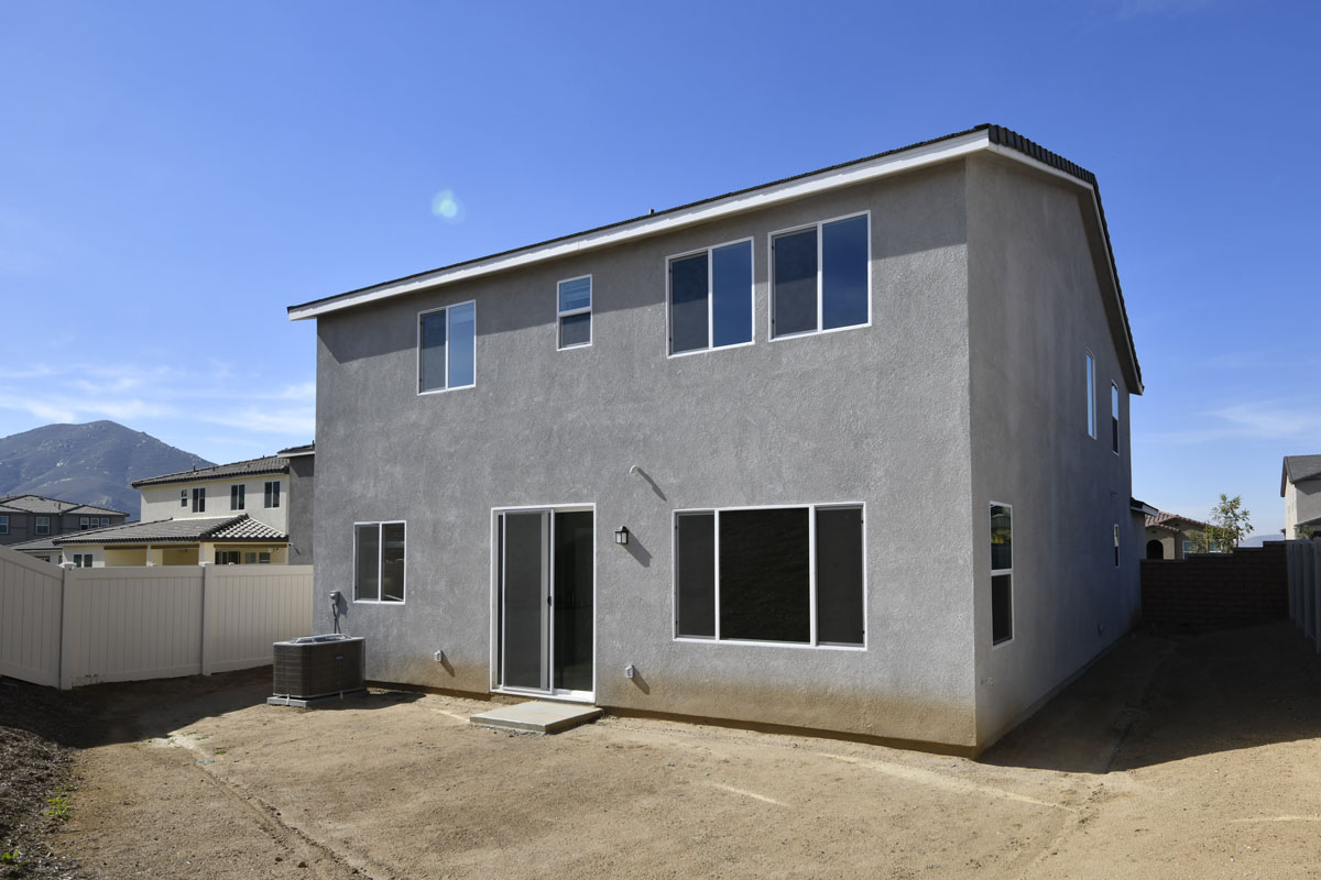Homesite 62 Rear Yard