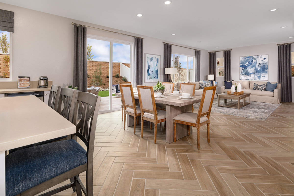New Homes in Riverside, CA - Cambria at Spring Mountain Ranch Plan 2537 Great Room