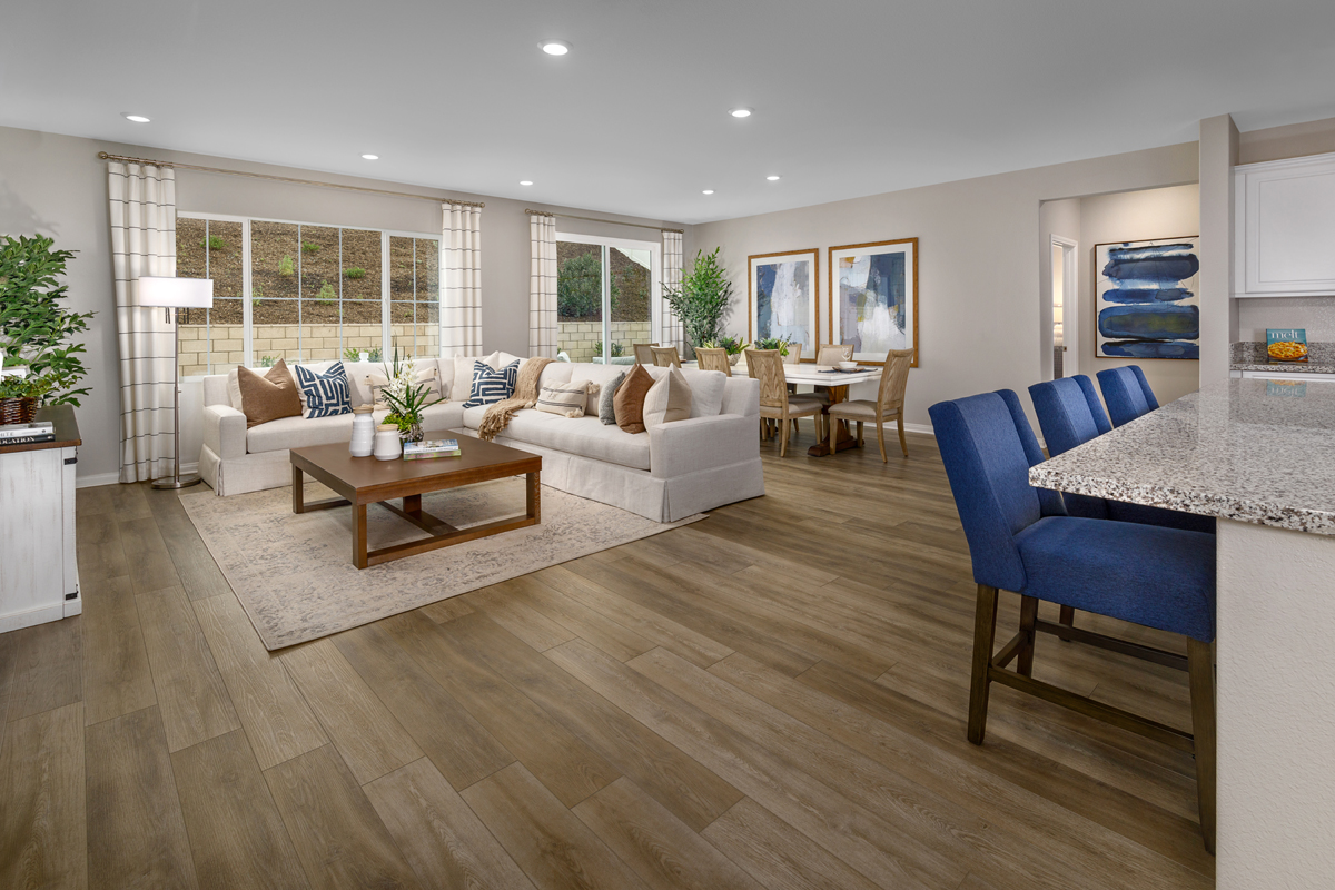 New Homes in Menifee, CA - Persano at Shadow Mountain Plan 2206 Great Room