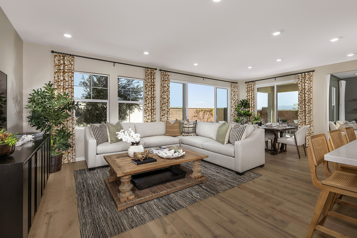 New Homes in Chino, CA - Driftstone at The Preserve Plan 2805 Great Room